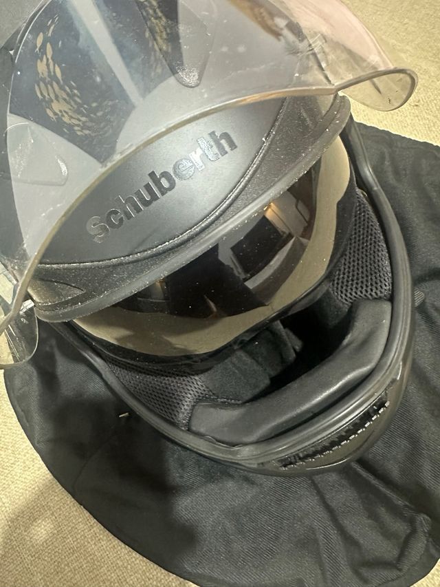 Casco Moto integral Schuberth R1 Negro mate TallaM