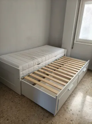 Cama 80 convertible 160 nueva