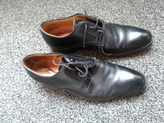 Franceschetti Scarpe Francesina Pelle Nere 43