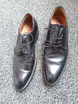 Franceschetti Scarpe Francesina Pelle Nere 43