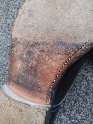 Franceschetti Scarpe Francesina Pelle Nere 43