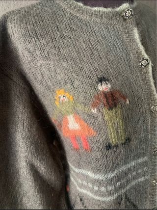 Cardigan Vintage Mohair