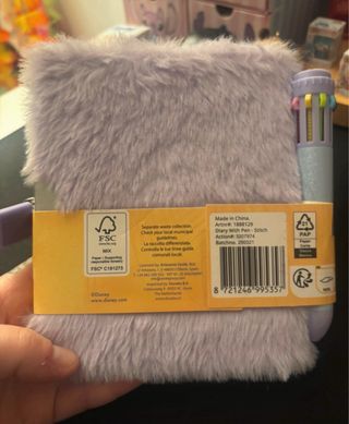 Diario Stitch con lucchetto e penna disney. 5