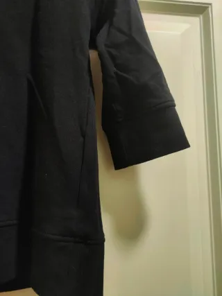 ZARA - Sudadera Negra 100% algodón