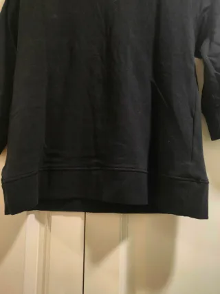 ZARA - Sudadera Negra 100% algodón