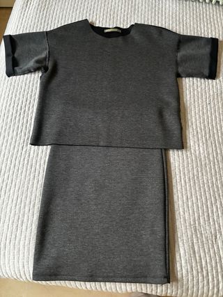 Conjunto Sfera Falda y Cuerpo Talla S