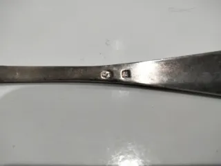 Antigua caja de 6 Cucharillas de Plata