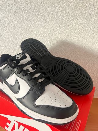 Zapatillas Nike Dunk Low Blanco y Negro