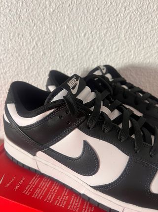 Zapatillas Nike Dunk Low Blanco y Negro