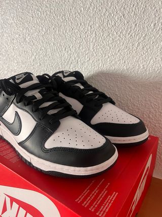Zapatillas Nike Dunk Low Blanco y Negro