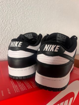 Zapatillas Nike Dunk Low Blanco y Negro