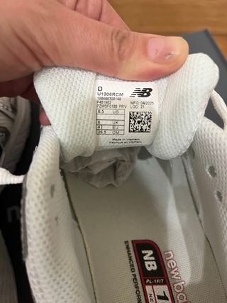 New Balance 1906 Plata/Blanco