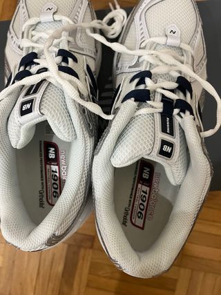 New Balance 1906 Plata/Blanco