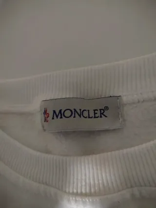 Sudadera Moncler Blanca