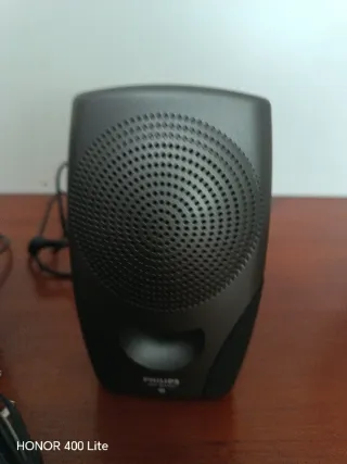 Pareja Altavoces Philips Gris