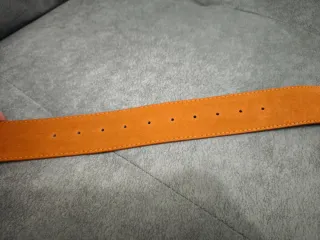 Cinturón ancho mujer color camel