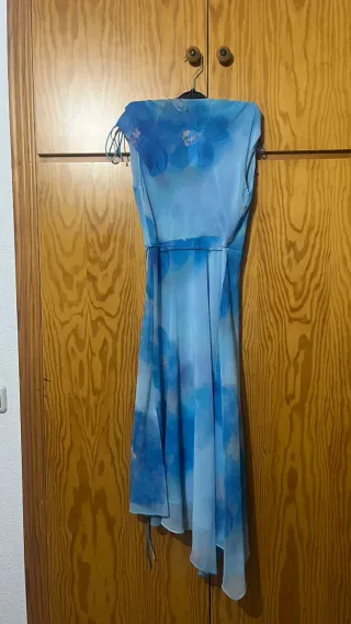 Vestido Mango Azul Talla XS Nuevo
