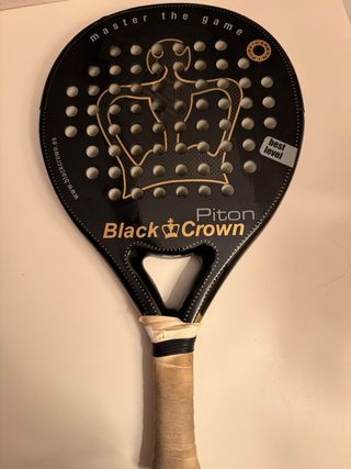 Pala de pádel Black Crown Piton