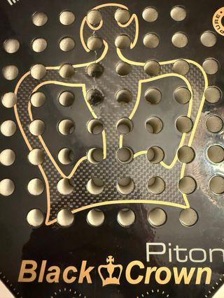 Pala de pádel Black Crown Piton