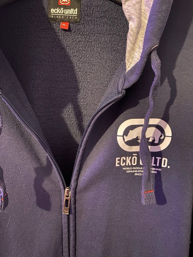 Sudadera Ecko Unltd con cremallera y capucha
