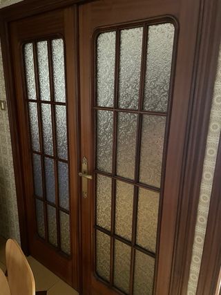 Puerta interior madera