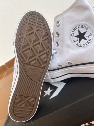 Converse Blancas Plataforma