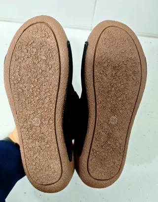 Mocasines negros talla 38