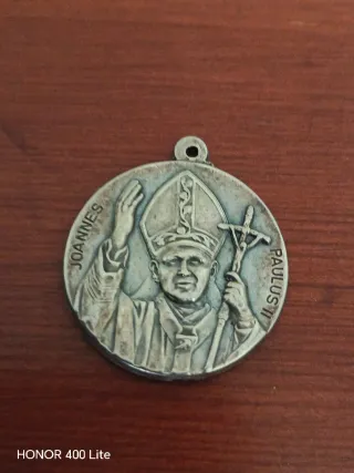 Medalla Juan Pablo II Plata