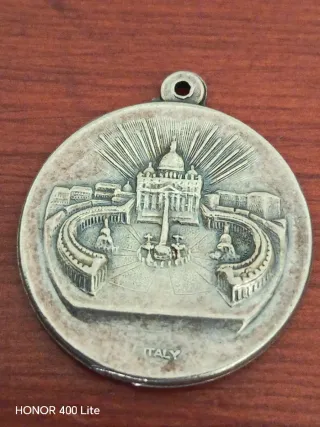 Medalla Juan Pablo II Plata