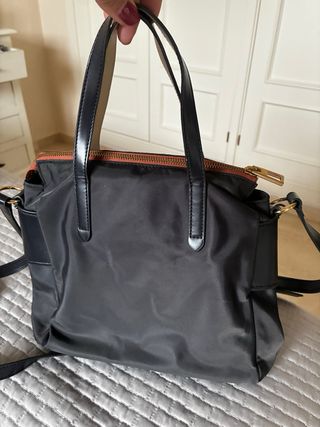 Bolso Bimba y Lola Gris/Azul Oscuro