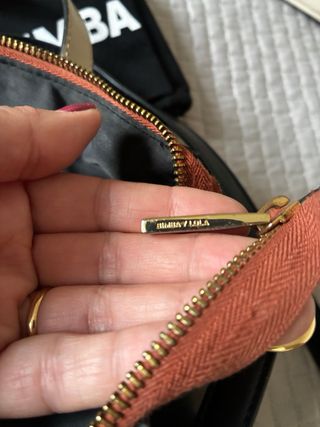 Bolso Bimba y Lola Gris/Azul Oscuro