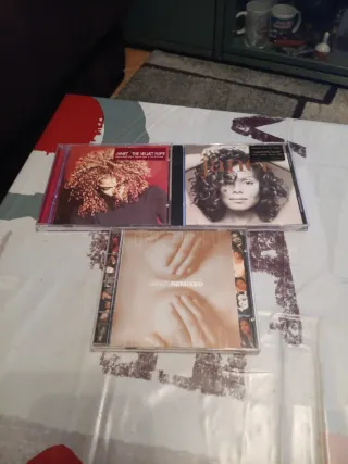 Lote 3 CDs Janet Jackson