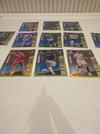 Lote 11 cartas fútbol Energy 22-23