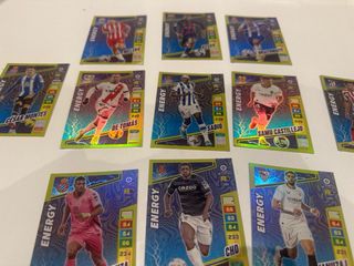 Lote 11 cartas fútbol Energy 22-23