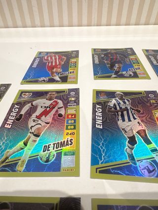 Lote 11 cartas fútbol Energy 22-23
