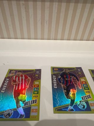Lote 11 cartas fútbol Energy 22-23