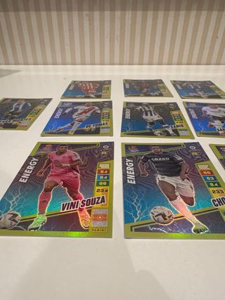 Lote 11 cartas fútbol Energy 22-23
