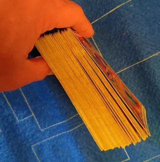 Caja completa lujo vintage Tarot Marsella Fournier