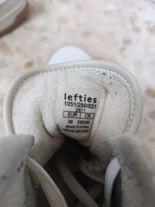 Botas Hummel Beige y Blancas Talla 38