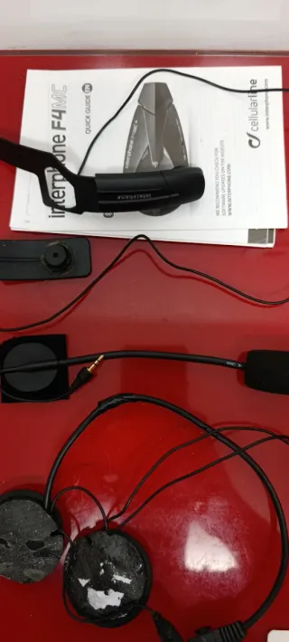 Interphone F4MC Altavoces Intercomunicador Moto