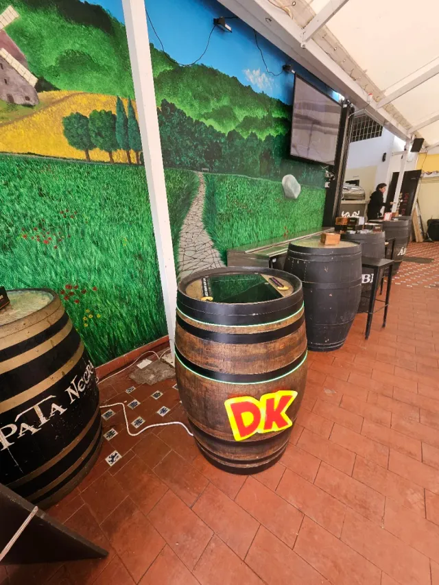 Barril Cocktail Retro Gaming Donkey Kong