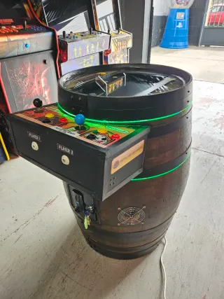 Barril Cocktail Retro Gaming Donkey Kong