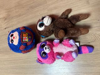 Lote 3 peluches infantiles