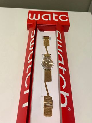 Reloj Swatch Plano “bronce”
