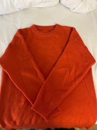Jersey naranja ancho talla única