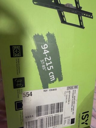 Soporte TV ISY Full Motion 37-85