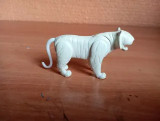 526 Playmobil COLOR tigre blanco original SIN USAR