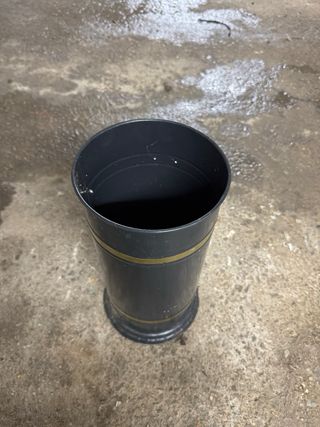 Paragüero negro y dorado