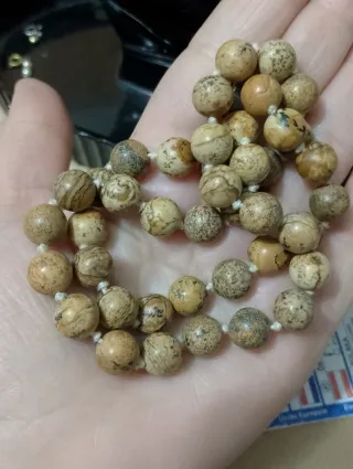 Collana Diaspro Picture Chiusura Argento 925