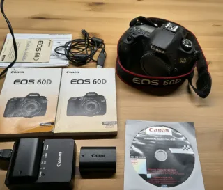 Cámara Canon EOS 60D (+ Objetivo 50mm - OPCIONAL)